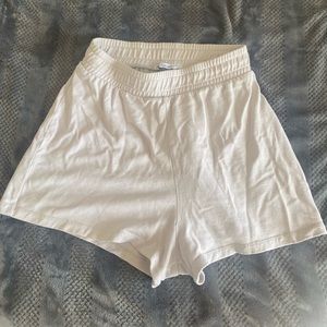 Zara white shorts, size L.